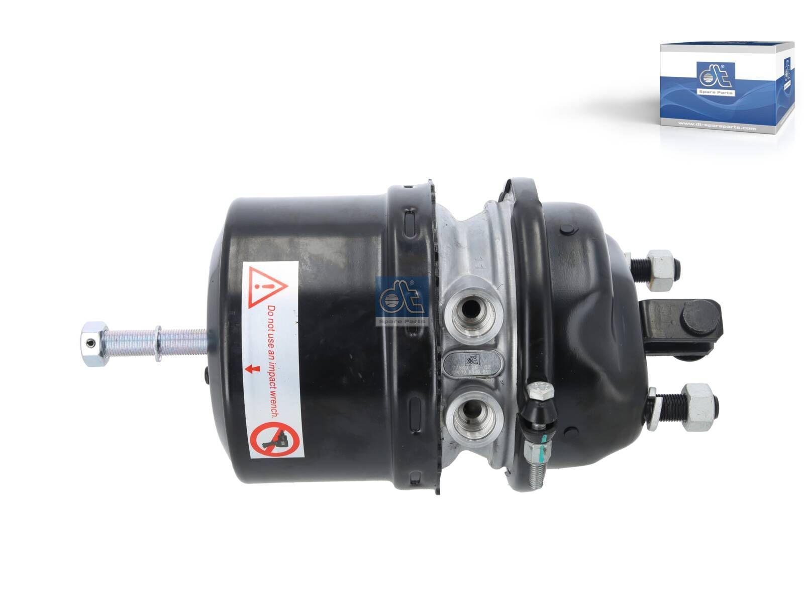 DT Spare Parts 4.67652 Spring brake cylinder, left, M16 x 1,5, Ls: 57 mm, Lp: 37 mm
