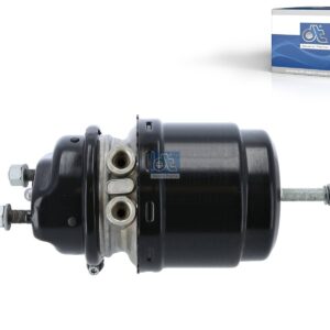 DT Spare Parts 4.67668 Spring brake cylinder, right, M16 x 1,5, M22 x 1,5, Ls: 64 mm, Lp: 15 mm