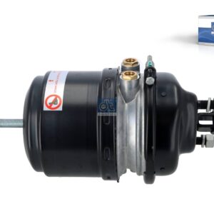 DT Spare Parts 4.67685 Spring brake cylinder, left, M16 x 1,5, M22 x 1,5, Ls: 65 mm, Lp: 37 mm