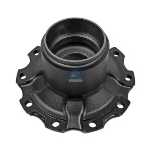 DT Spare Parts 4.67812 Wheel hub, without bearings, d1: 110 mm, d2: 150 mm, D: 378 mm, 10 bores, b: 22 mm, H: 176 mm