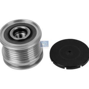 DT Spare Parts 4.67897 Pulley, alternator, M16 x 1,5, DP: 49.7 mm, W: 46 mm, 6 grooves