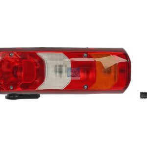 DT Spare Parts 4.68069 Tail lamp, right, with reverse alarm, 24 V, P21W, R5W