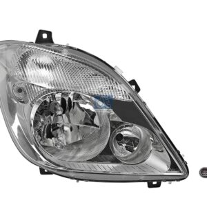 DT Spare Parts 4.68079 Headlamp, right, without bulbs, with fog lamp, 12 V
