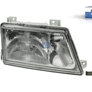 DT Spare Parts 4.68081 Headlamp, right, without bulbs, with fog lamp, 12 V