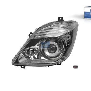 DT Spare Parts 4.68090 Headlamp, left, without bulbs, without ballast unit