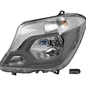 DT Spare Parts 4.68135 Headlamp, left, 12 V, H7