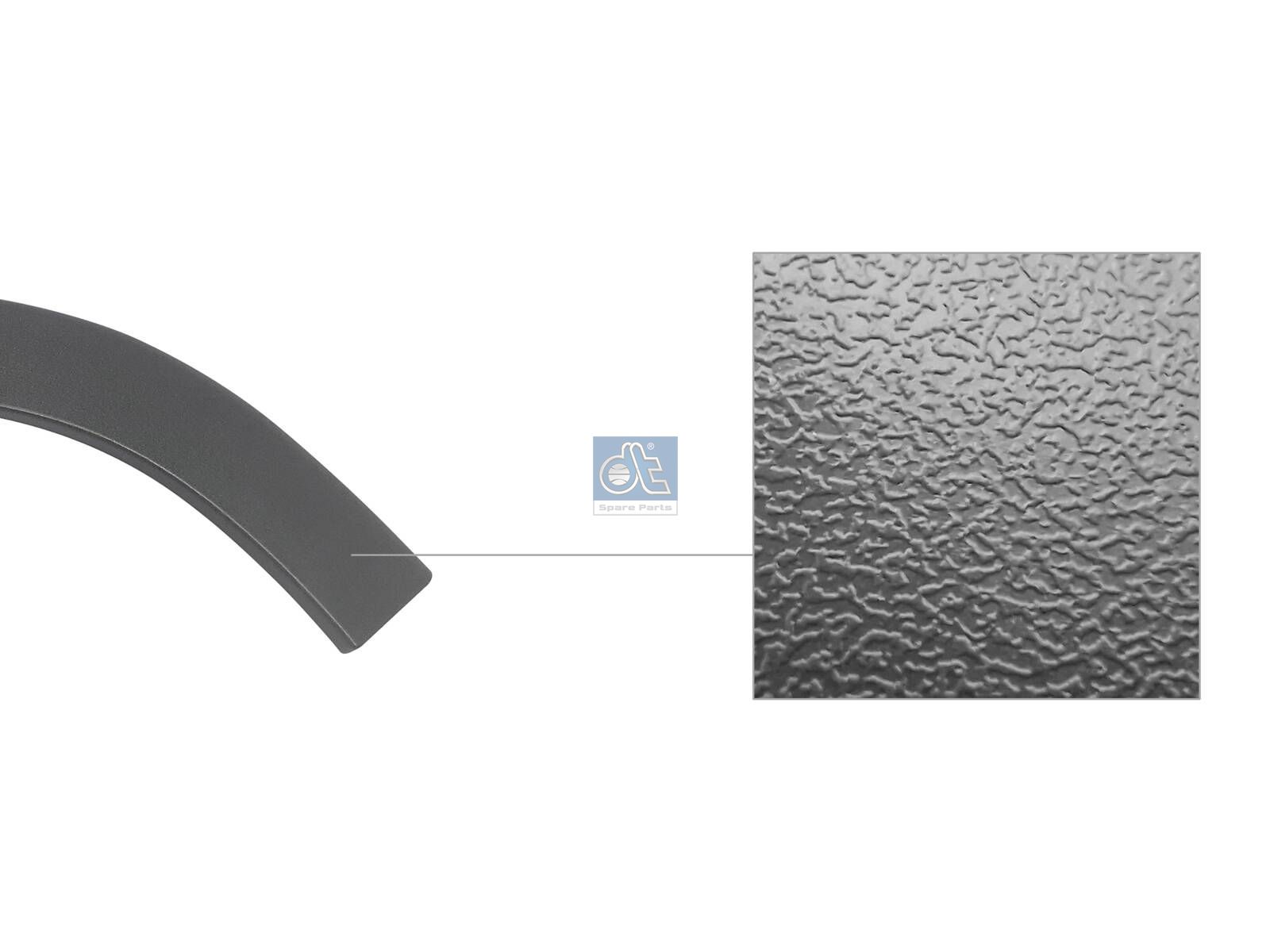 DT Spare Parts 4.68538 Cover, boarding step, left