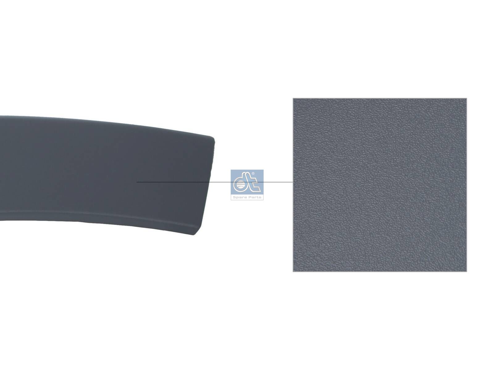 DT Spare Parts 4.68540 Cover, boarding step, right