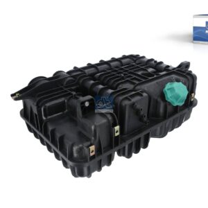 DT Spare Parts 4.68685 Expansion tank, with caps, with sensor, 14.8 l, L: 520 mm, W: 350 mm, T: 190 mm