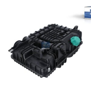 DT Spare Parts 4.68687 Expansion tank, square, with caps, with sensor, 13.5 l, L: 520 mm, W: 350 mm, T: 180 mm
