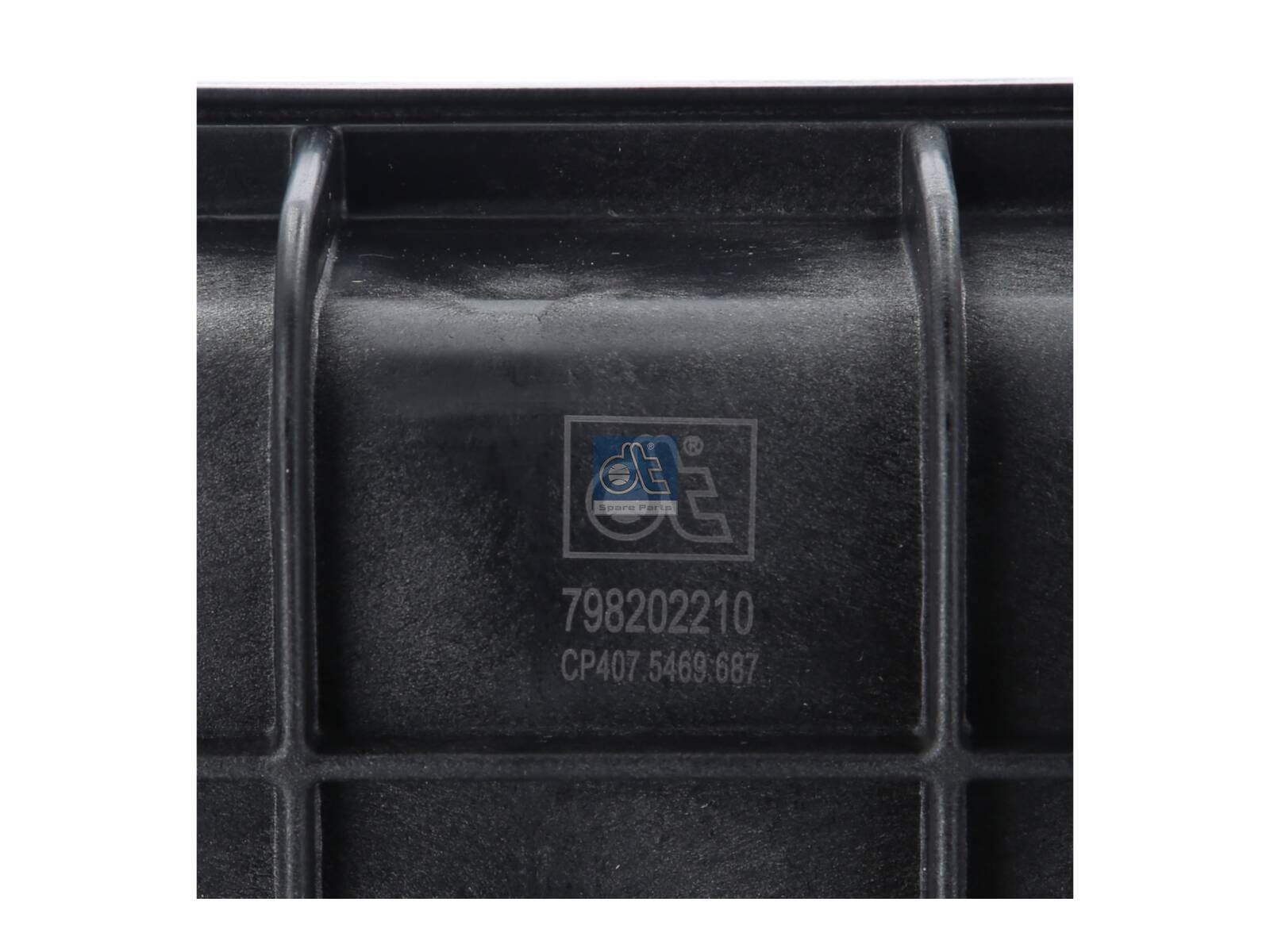 DT Spare Parts 4.68687 Expansion tank, square, with caps, with sensor, 13.5 l, L: 520 mm, W: 350 mm, T: 180 mm