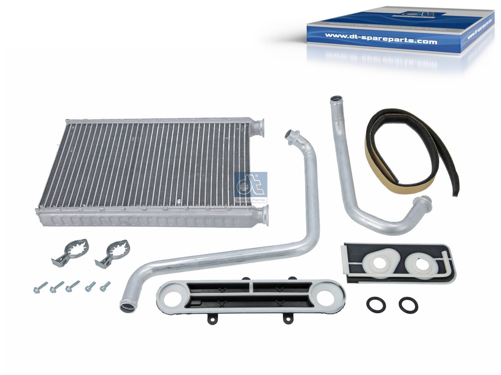 DT Spare Parts 4.68746 Heat exchanger, L: 163 mm, W: 270 mm, T: 26 mm