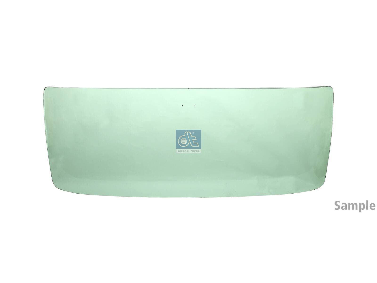 DT Spare Parts 4.68834SP Windshield, tinted green, wooden box, L: 1661 mm, W: 920 mm
