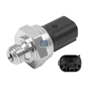 DT Spare Parts 4.69092 Pressure sensor, 12 V, M12 x 1,5, SW: 24, L: 46 mm, 3 poles