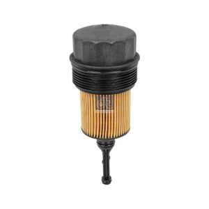 DT Spare Parts 4.69124 Oil filter cover, with filter