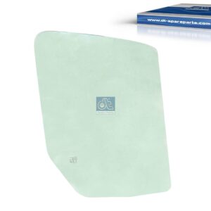 DT Spare Parts 4.69645SP Door glass, tinted green, right, wooden box