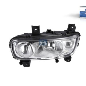 DT Spare Parts 4.69707 Headlamp, left, with adjusting motor, 24 V, 6 poles