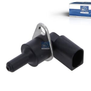 DT Spare Parts 4.69719 Charge air temperature sensor, D1: 9.1 mm, D2: 15.9 mm, L: 55.4 mm, Tmin: -40 °C, Tmax: 130 °C, 2 poles