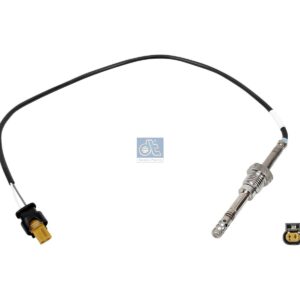 DT Spare Parts 4.69776 Exhaust gas temperature sensor, M14 x 1,5, SW: 17, L: 530 mm, L: 400 mm, 2 poles