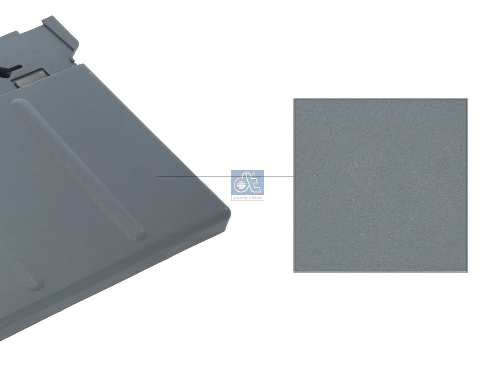 DT Spare Parts 4.69924 Dirt deflector, lower, right