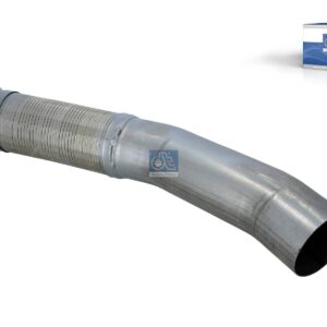 DT Spare Parts 4.69954SP Exhaust pipe, tinned