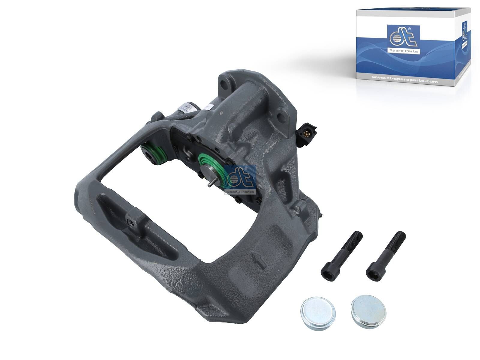 DT Spare Parts 4.70186 Brake caliper, left, reman. / without old core