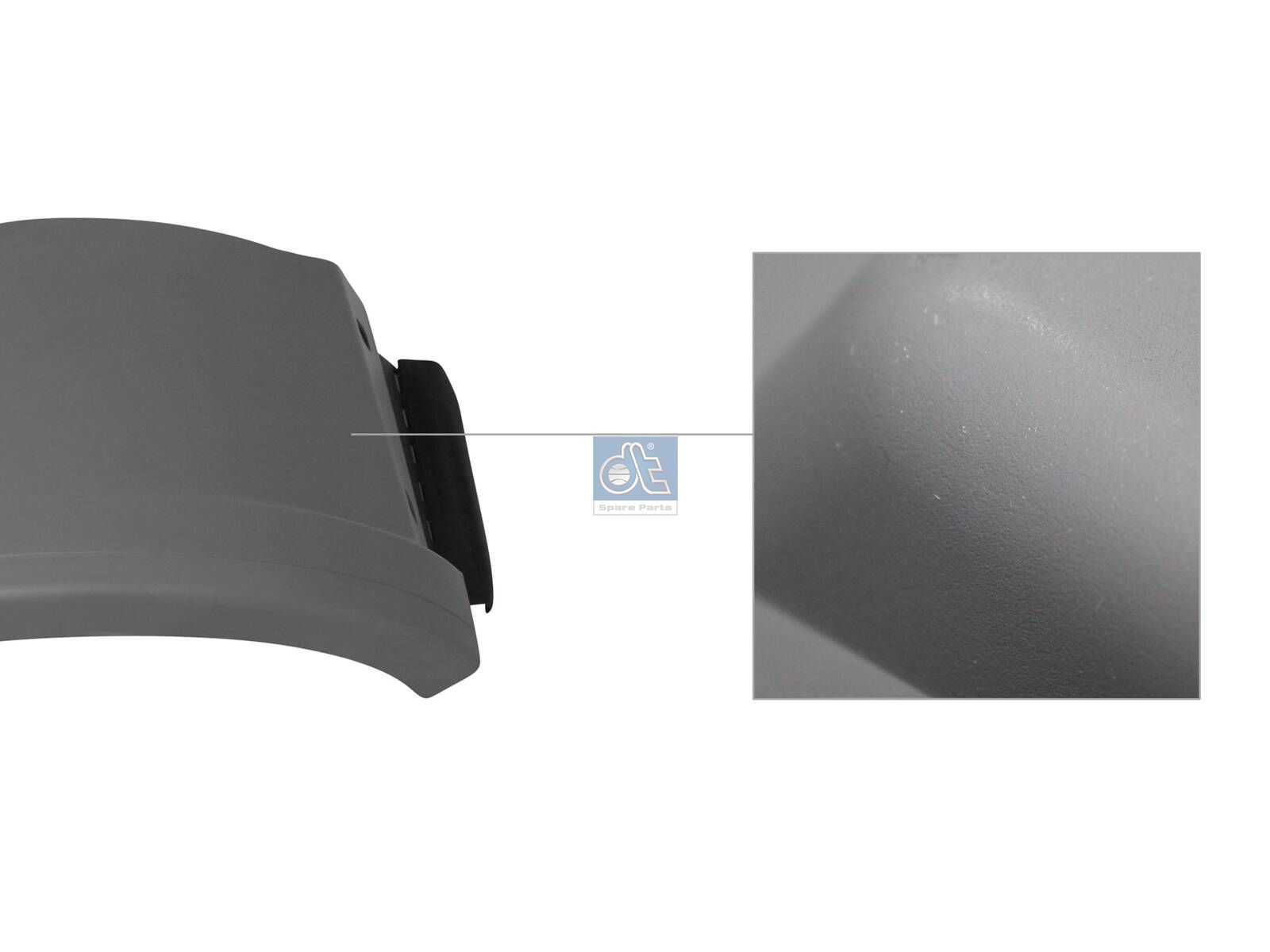 DT Spare Parts 4.70642 Fender, front, right