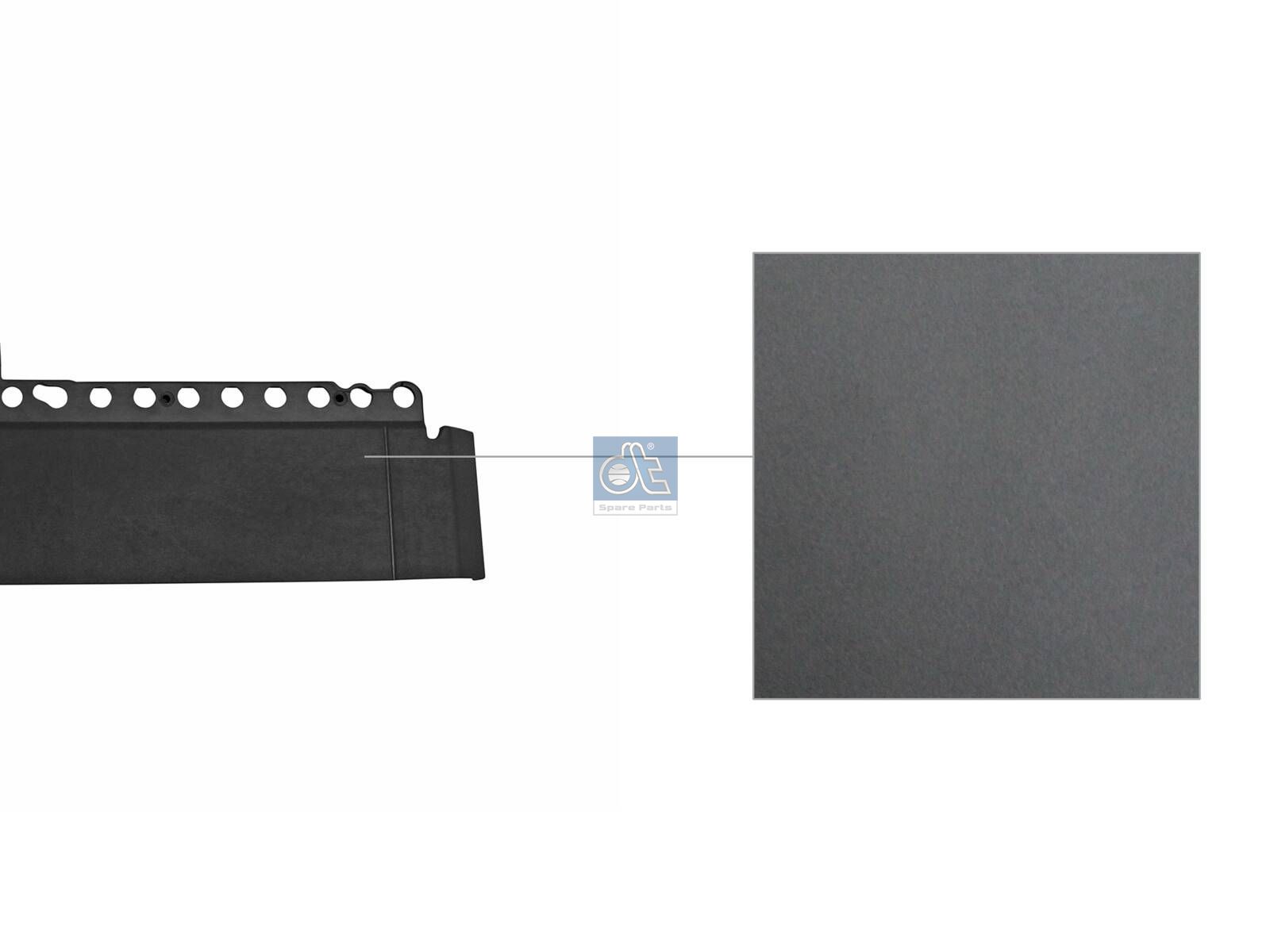 DT Spare Parts 4.70798 Fender part, rear