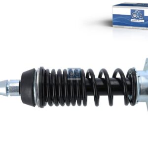 DT Spare Parts 4.70900 Cabin shock absorber, D: 43 mm, b: 44 mm, M12 x 1,5, Lmin: 205 mm, Lmax: 291 mm