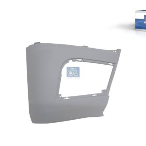 DT Spare Parts 4.71104SP Bumper corner, right, white primed