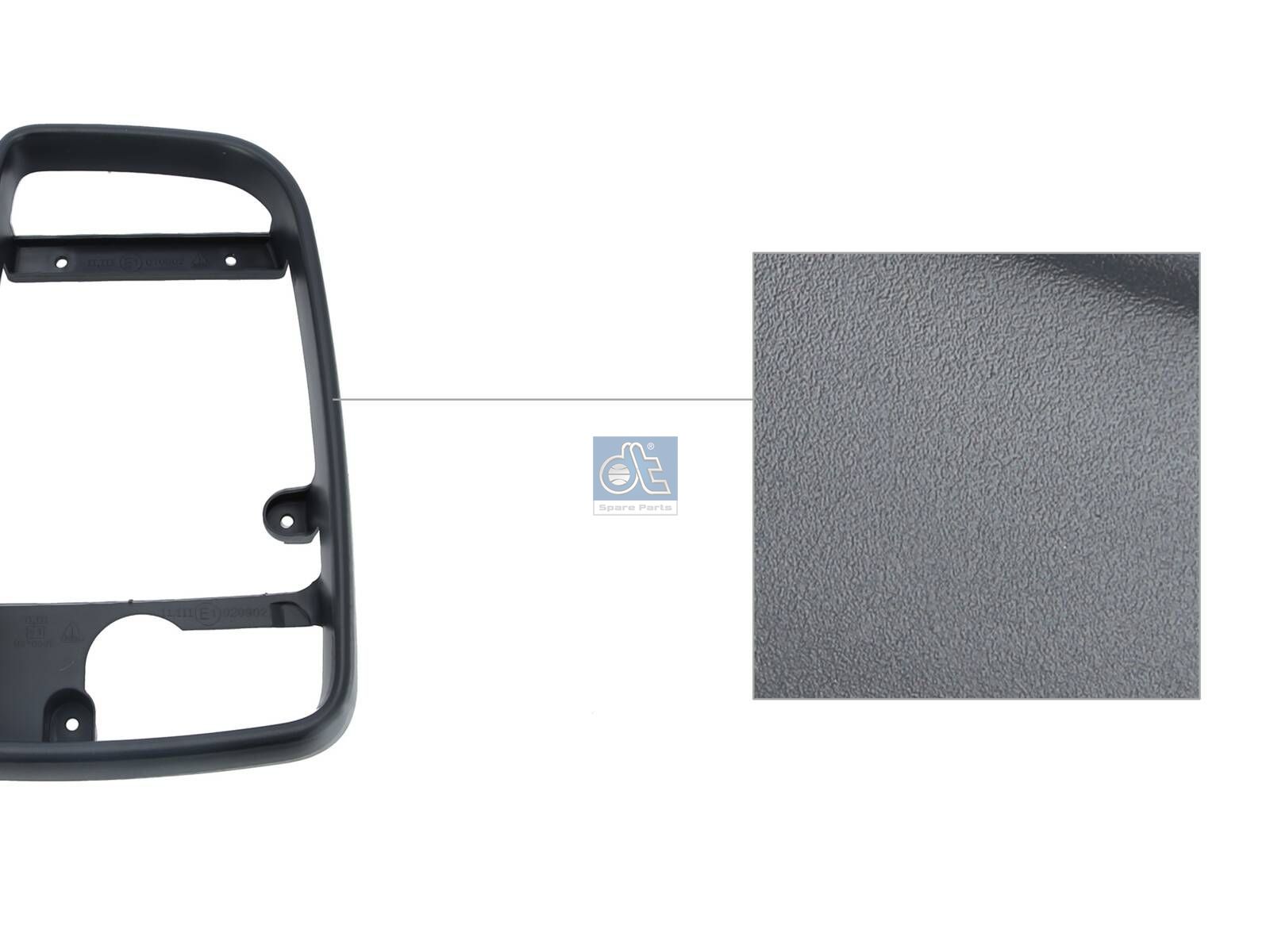 DT Spare Parts 4.71571 Mirror housing, main mirror, right
