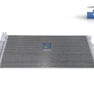 DT Spare Parts 4.72501 Condenser, without sensor, L: 820 mm, W: 374 mm, T: 16 mm