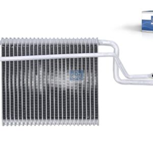 DT Spare Parts 4.72551SP Evaporator, without valve, L: 260 mm, W: 190 mm, T: 50 mm