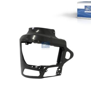 DT Spare Parts 4.72875 Bumper corner, right, grey