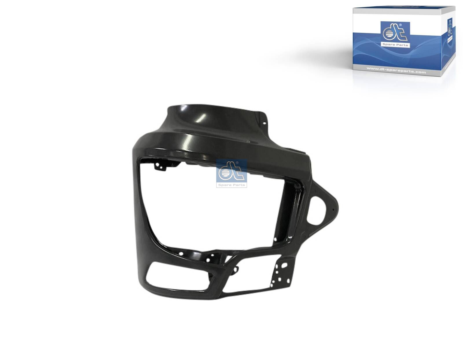 DT Spare Parts 4.72875 Bumper corner, right, grey