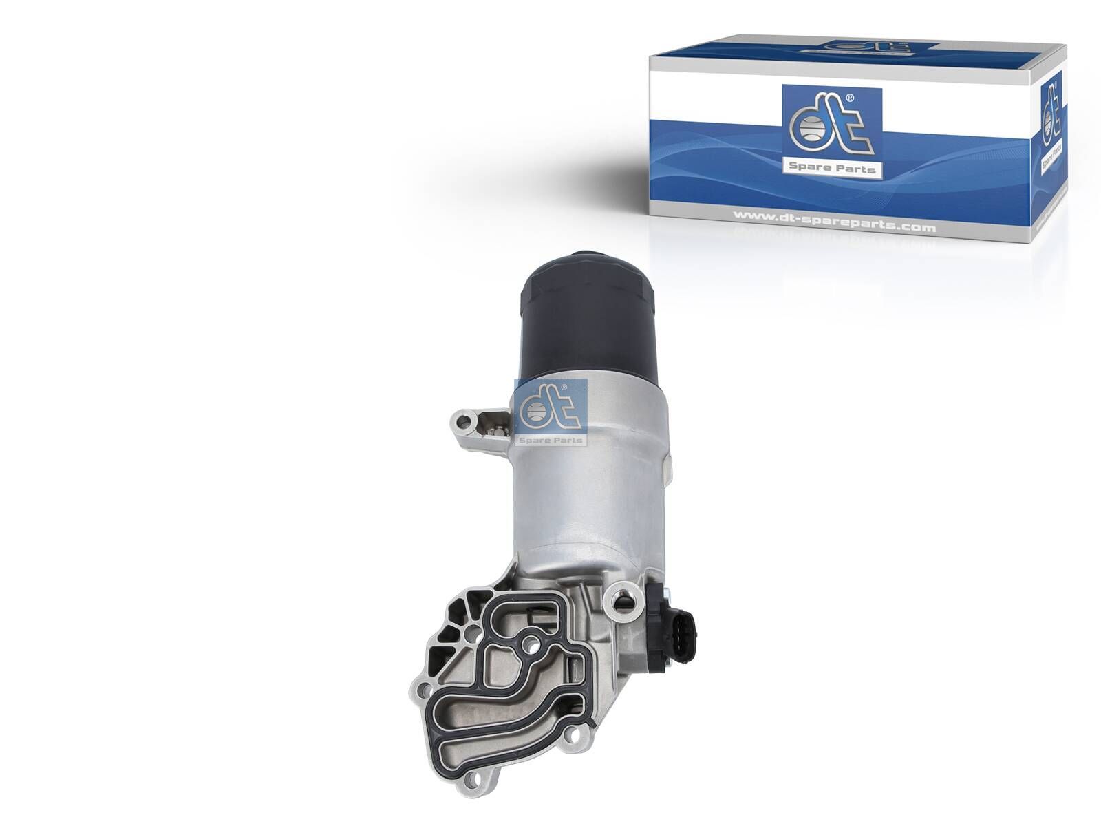 DT Spare Parts 4.72901 Oil filter housing, with filter, with sensor