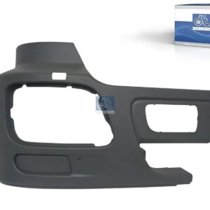 DT Spare Parts 4.74200 Bumper corner, right, grey