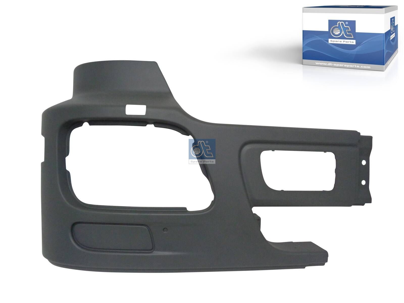 DT Spare Parts 4.74200 Bumper corner, right, grey