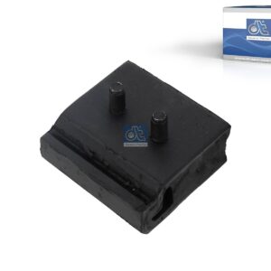 DT Spare Parts 4.80043 Engine mounting, M14 x 1,5, M12 x 1,5, L: 115 mm, W: 110 mm, H: 50 mm