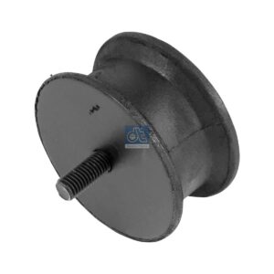DT Spare Parts 4.80084 Rubber mounting, D1: 64 mm, D2: 74 mm, M10 x 1,5, LTh: 22 mm, H: 35 mm
