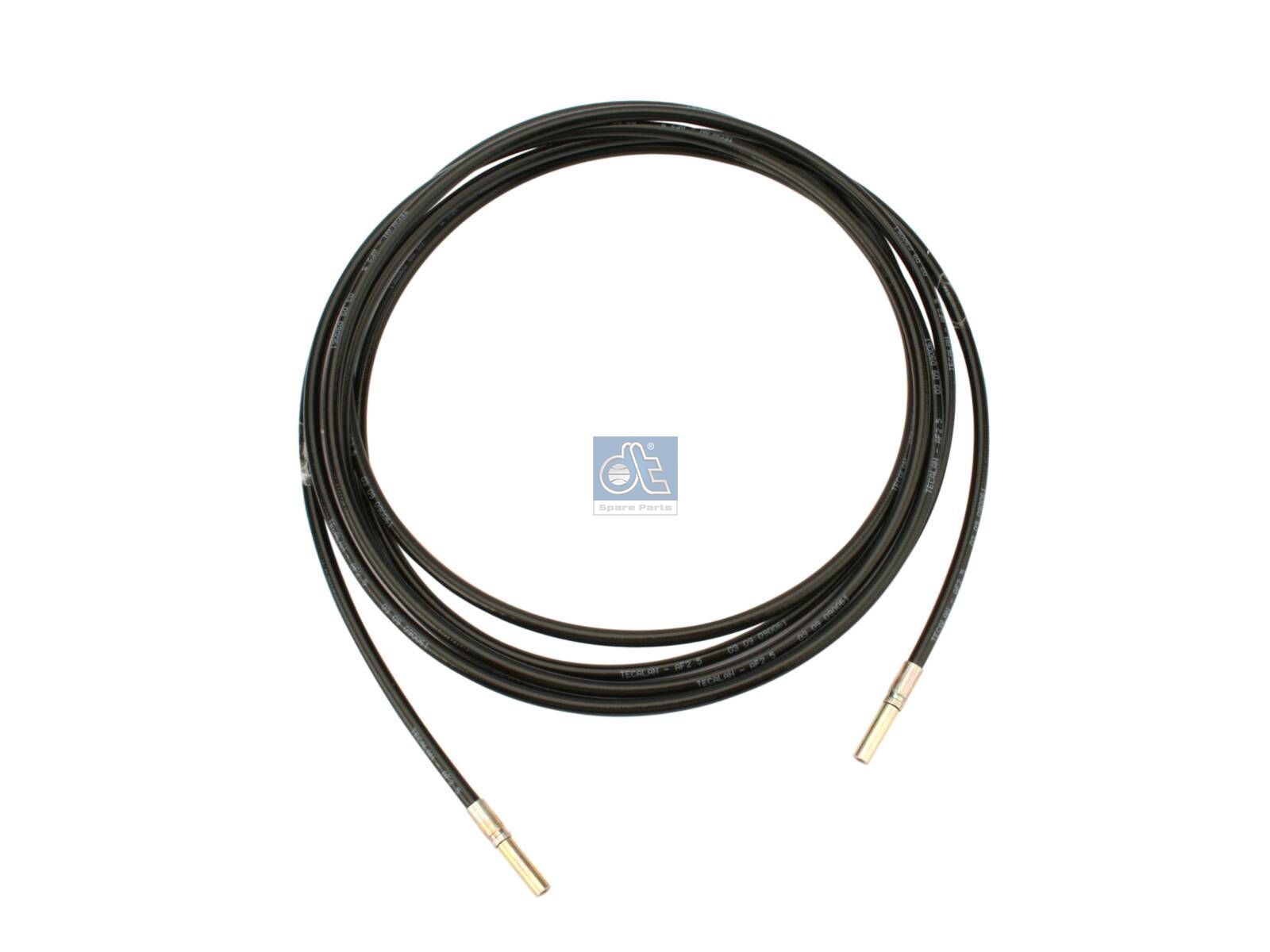 DT Spare Parts 4.80365 Hose line, cabin tilt, D: 5.9 mm, D: 6 mm, L: 4000 mm, L1: 6775 mm, 287 bar