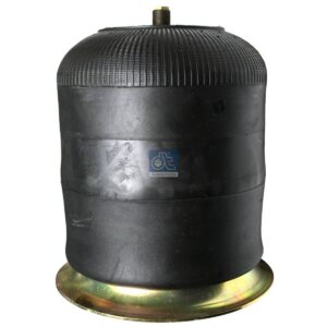 DT Spare Parts 4.80374 Air spring, with steel piston, D: 155 mm, Dmax: 310 mm, M16 x 1,5, M24 x 1,5, L: 245 mm