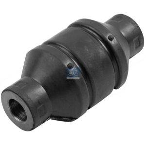 DT Spare Parts 4.80449 Rubber bushing, shock absorber, d: 16 mm, D1: 30 mm, D2: 53 mm, L: 105 mm