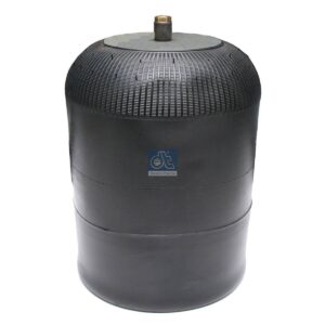 DT Spare Parts 4.80484 Air spring, with steel piston, D: 325 mm, M16 x 1,5, M24 x 1,5, L: 345 mm