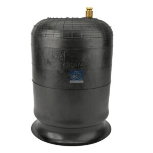 DT Spare Parts 4.80574 Air spring, with steel piston, D: 300 mm, M16 x 1,5, M24 x 1,5, L: 310 mm