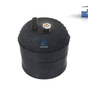 DT Spare Parts 4.80853 Air spring, with steel piston, D: 275 mm, M16 x 1,5, M24 x 1,5, L: 292 mm