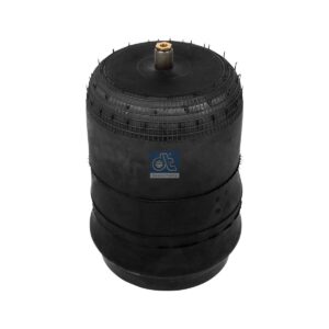 DT Spare Parts 4.80855 Air spring, with steel piston, d: 155 mm, Dmax: 290 mm, Dp: 205 mm, M24 x 1,5, M16 x 1,5, L: 269 mm