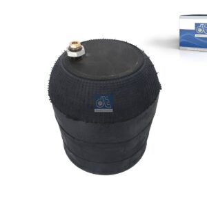 DT Spare Parts 4.80861 Air spring, with steel piston, D: 275 mm, M16 x 1,5, M24 x 1,5, L: 292 mm
