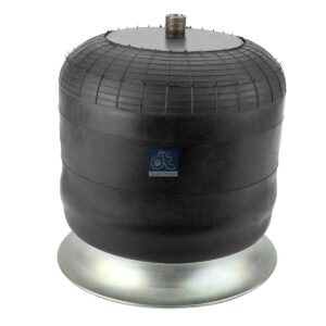 DT Spare Parts 4.80862 Air spring, with steel piston, D: 297 mm, M16 x 1,5, M24 x 1,5, L: 197 mm