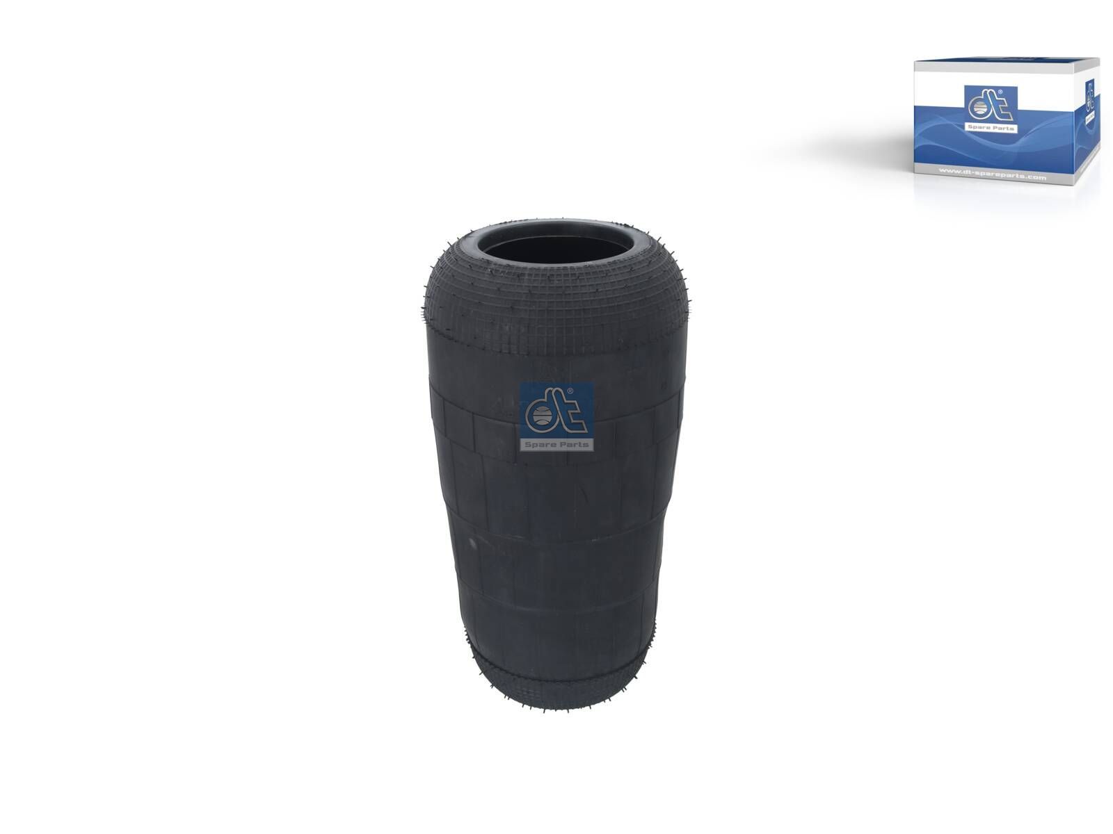 DT Spare Parts 4.80867 Air spring, without piston, d: 130.8 mm, D: 230 mm, L: 435 mm